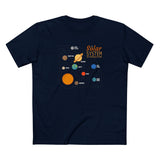 The Solar System Of Juvenile Puns - Men's T-Shirt
