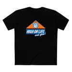 High On Life (And Glue) - Men's T-Shirt