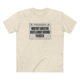 Whitney Houston Beats Bobby Brown To Death - Men's T-Shirt