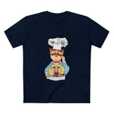 Chef's Special (Swedish Chef Serving Up Miss Piggy On A Platter) - Men's T-Shirt