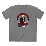 He Might Find A Rabbit In There - But He'll Never Find Dignity - Men's T-Shirt