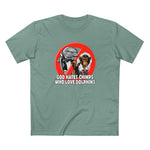 God Hates Chimps Who Love Dolphins - Men's T-Shirt
