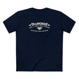 Diamonds Are A Girl's Best Friend - But My Dick Is A Really Close Second - Men's T-Shirt