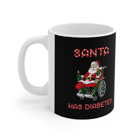 Santa Has Diabetes - Mug