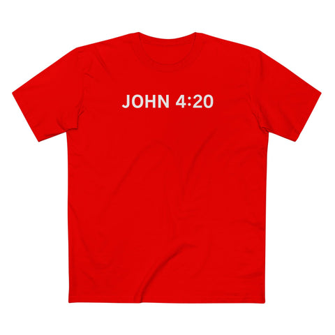 John 4:20 - Men's T-Shirt