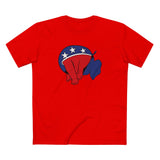 Republican Elephant (Head Up Its Ass) - Men's T-Shirt