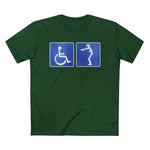 Haha Handicapped - Men’s T-Shirt