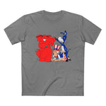 The Truth About Politics (Uncle Sam Tag-team) - Men’s T-Shirt