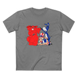 The Truth About Politics (Uncle Sam Tag-team) - Men’s T-Shirt