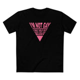 I'm Not Gay - I Only Help Out When They Are Busy - Men's T-Shirt