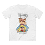 Chef's Special (Swedish Chef Serving Up Miss Piggy On A Platter) - Men's T-Shirt