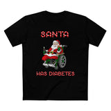 Santa Has Diabetes - Men’s T-Shirt