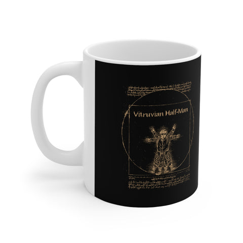 Vitruvian Half-man - Mug