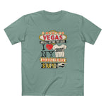 I Went To Vegas And All I Got Was This Lousy I (Heart) Ny Shirt Because I'm With Stupid - Men's T-Shirt