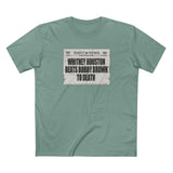 Whitney Houston Beats Bobby Brown To Death - Men's T-Shirt