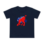 Democratic Donkey (Head Up Its Ass) - Women’s T-Shirt