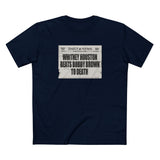Whitney Houston Beats Bobby Brown To Death - Men's T-Shirt