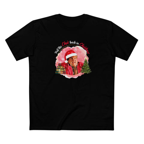 Put The Chris Back In Christmas - Men's T-Shirt