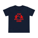 Stop Midget On Midget Crime - Women’s T-Shirt