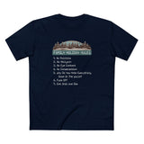 Family Holiday Rules - Men's T-Shirt