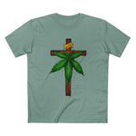 Marijuana Crucifixion - Men's T-Shirt