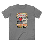 I Went To Vegas And All I Got Was This Lousy I (Heart) Ny Shirt Because I'm With Stupid - Men's T-Shirt