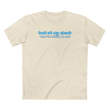 Look At My Chest When You're Talking To Me - Men's T-Shirt