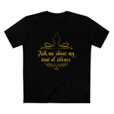 Ask Me About My Vow Of Silence - Men’s T-Shirt