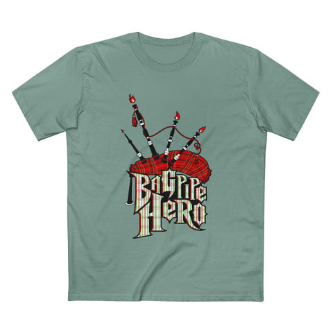 Bagpipe Hero - Men's T-Shirt