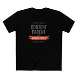 Content Parents Of An Average Student - Men's T-Shirt