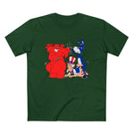 The Truth About Politics (Uncle Sam Tag-team) - Men’s T-Shirt