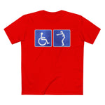 Haha Handicapped - Men’s T-Shirt