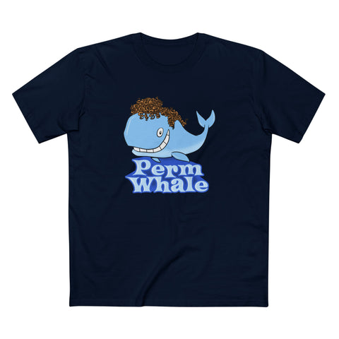 Perm Whale - Men's T-Shirt