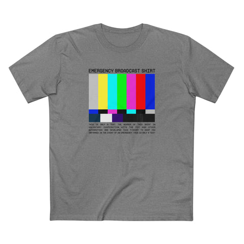 Emergency Broadcast Shirt - Men's T-Shirt