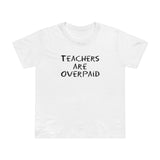 Teachers Are Overpaid - Women’s T-Shirt