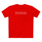 The Suicide Note Is On My Dresser - Men's T-Shirt
