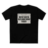 Whitney Houston Beats Bobby Brown To Death - Men's T-Shirt