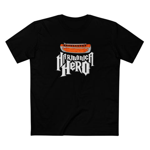 Harmonica Hero - Men's T-Shirt