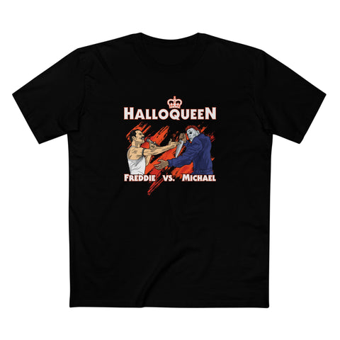 Halloqueen - Freddie Vs Michael - Men's T-Shirt