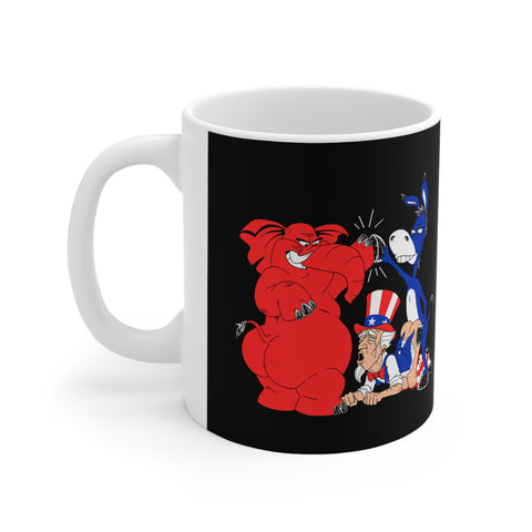 The Truth About Politics (Uncle Sam Tag-team) - Mug