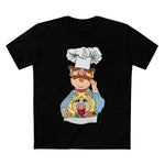 Chef's Special (Swedish Chef Serving Up Miss Piggy On A Platter) - Men's T-Shirt
