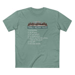 Family Holiday Rules - Men's T-Shirt