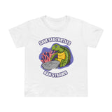 Save Sea Turtles. Ban Straws - Women’s T-Shirt