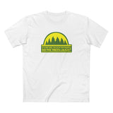 If A Fat Girl Falls In The Woods Do The Trees Laugh? - Men's T-Shirt