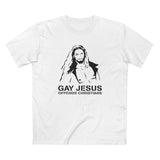 Gay Jesus Offends Christians - Men's T-Shirt