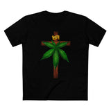 Marijuana Crucifixion - Men's T-Shirt