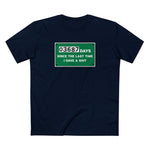 03687 Days Since The Last Time I Gave A Shit - Men's T-Shirt