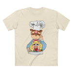 Chef's Special (Swedish Chef Serving Up Miss Piggy On A Platter) - Men's T-Shirt