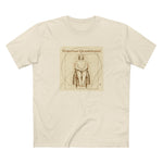 Vitruvian Quadriplegic - Men's T-Shirt