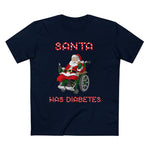 Santa Has Diabetes - Men’s T-Shirt